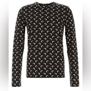 Marine Serre Marine Serre moon-print jersey skin top L